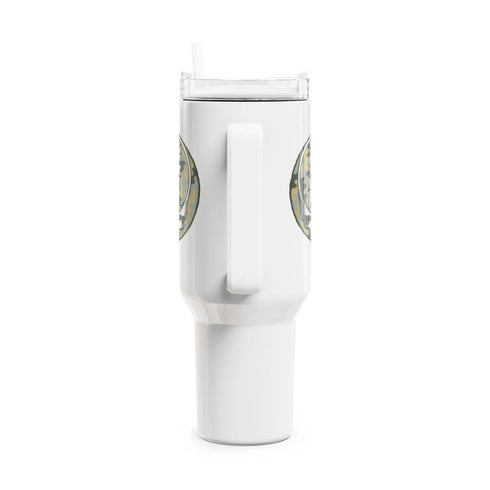 Grateful Dead - Camo Stealie "Fat Man" Tumbler,  Double Insulated 40oz Travel Mug - StealieShop